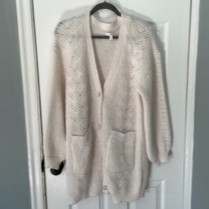Lauren Conrad Jeweled Cardigan Tunic